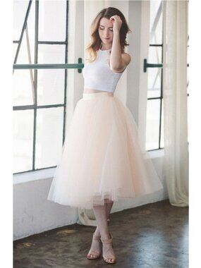 Space 46 Wendy Tulle Skirt 30" length *has flaw